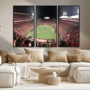 University of Louisville Cardinals Football Team Print -