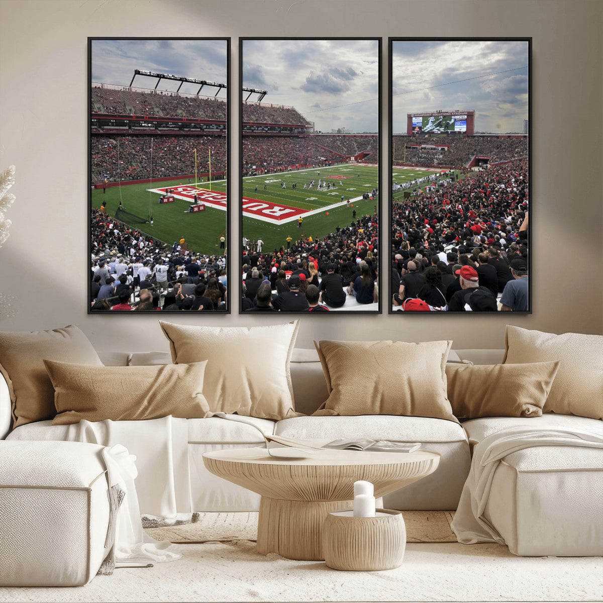 Rutgers Scarlet Knights Football Team Print - SHI Stadium,