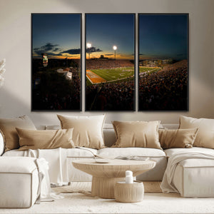 Ball State Cardinals Football Team Print - Muncie Scheumann