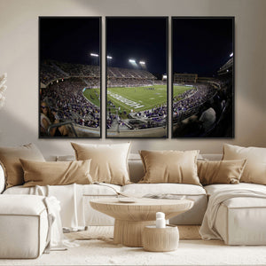 TCU Horned Frogs Football Team Print - Fort Worth Amon G.