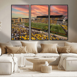 University of Wyoming Cowboys Football Team Print - Laramie
