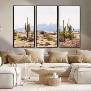 Arizona Desert Wall Art Print | Arizona Desert Canvas Print