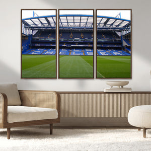 Stamford Bridge Chelsea Football Stadium Canvas Wall Art