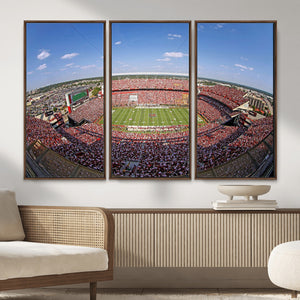 William Brice Stadium Wall Art Canvas Print – Stadium Crowd