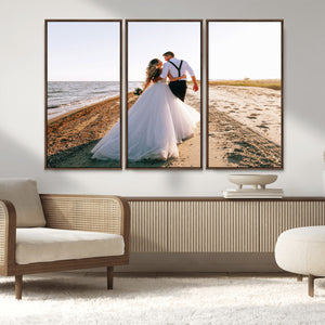 Framed Custom Canvas Print - Personalized Wall Art for Home