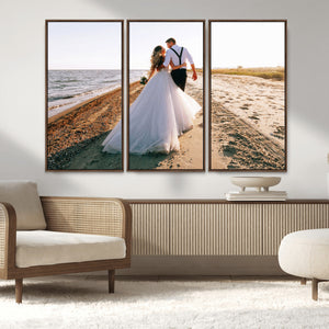 Personalized Custom Photo Wall Art Canvas Print, Unique
