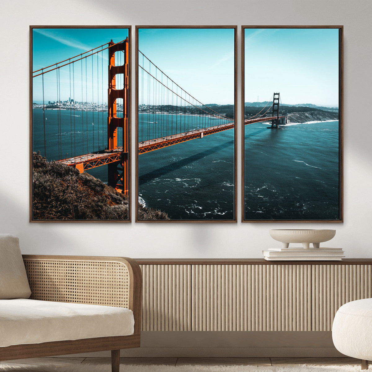 Golden Gate Bridge Wall Art Canvas Print – San Francisco