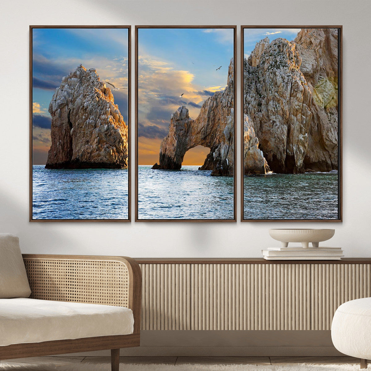 The Arch Cabo San Lucas Ocean Arch Wall Art Canvas Print,