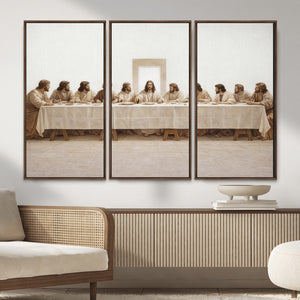 The Last Supper Wall Art Canvas Print, Jesus Christ Biblical