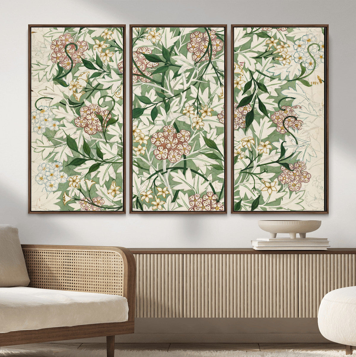 William Morris Jasmine 1872 Canvas Wall Art — Arts and