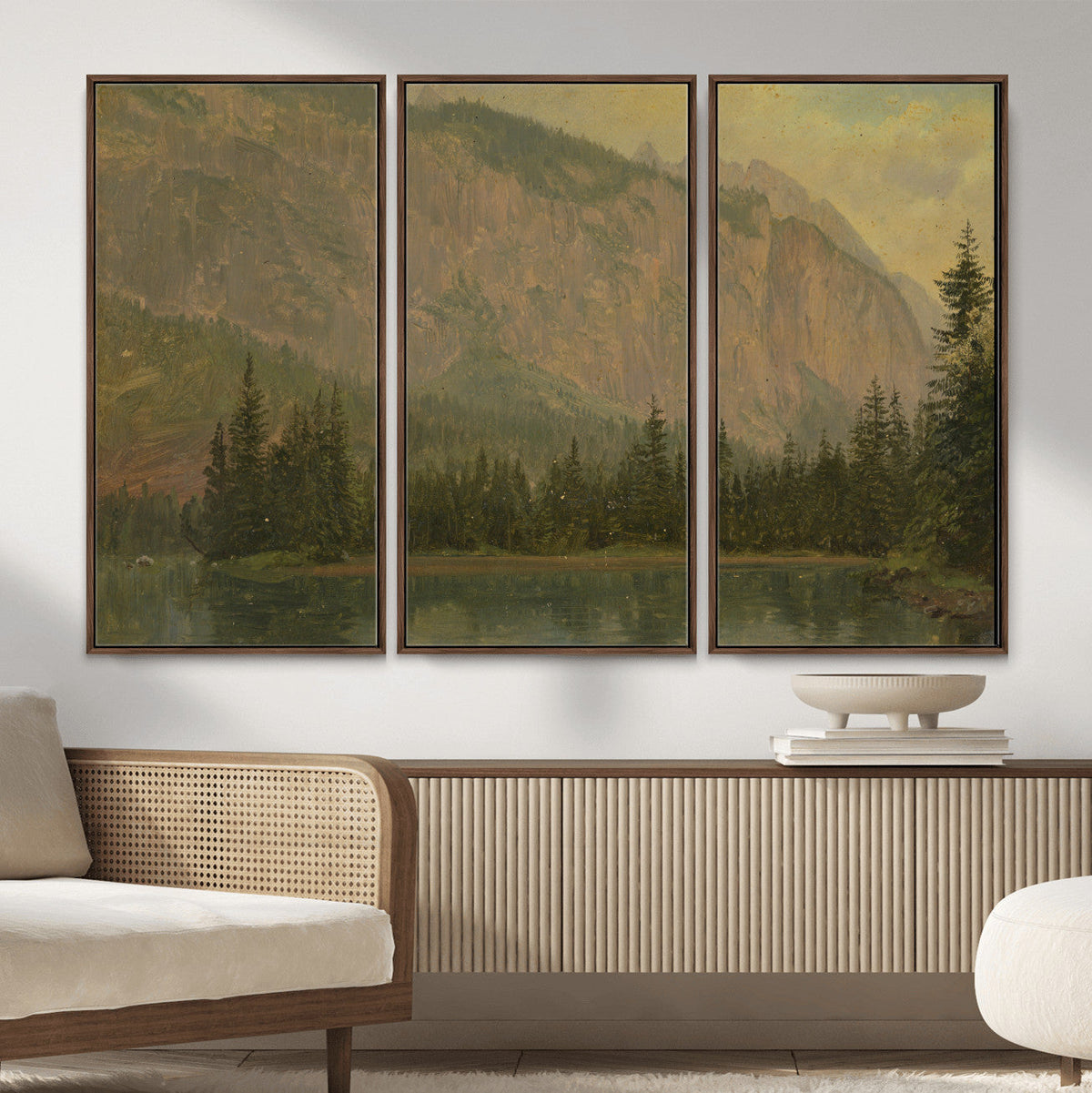 Frederic Edwin Church Hintersee Canvas Print, Hudson River