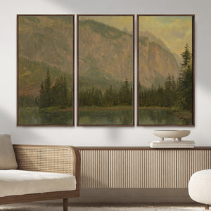 Frederic Edwin Church Hintersee Canvas Print, Hudson River