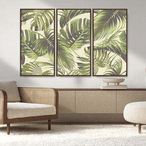 Palm Leaves Canvas Print