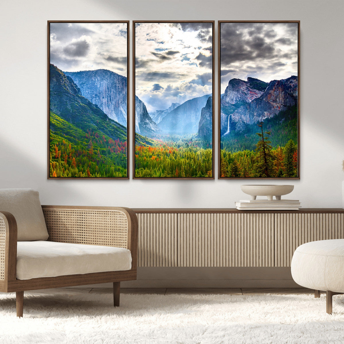 Yosemite National Park El Capitan Landscape Wall Art,