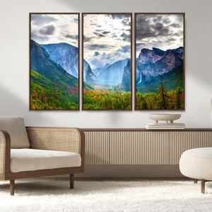 Yosemite National Park El Capitan Landscape Wall Art,