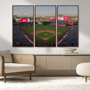 Los Angeles Angels Baseball Canvas Print - Anaheim Angel