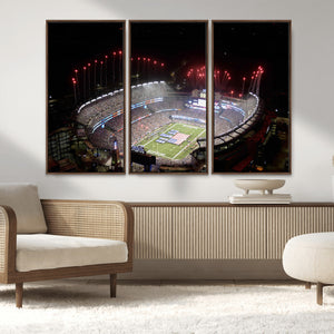 New England Patriots Team Print Wall Art- Foxborough