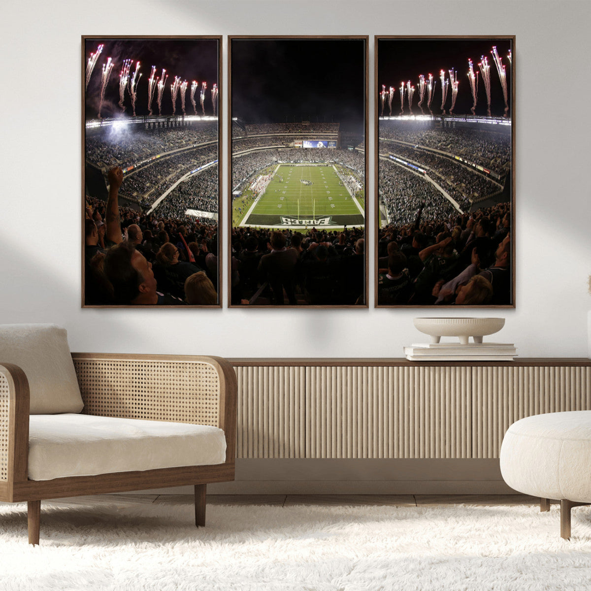 Eagles Field Stadium Wall Art - Philadelphia Eagles Football