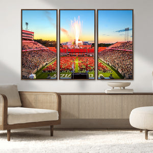 North Carolina State University Canvas Print, North Carolina