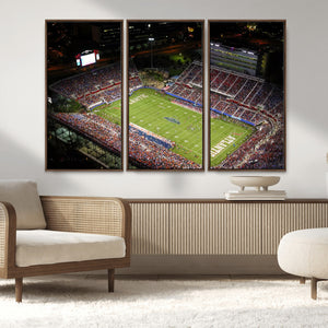 Florida Atlantic University Owls Canvas Print, Football Team