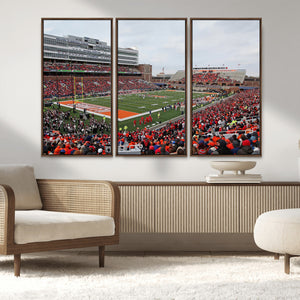 University of Illinois Fighting Illini Football Team Print -