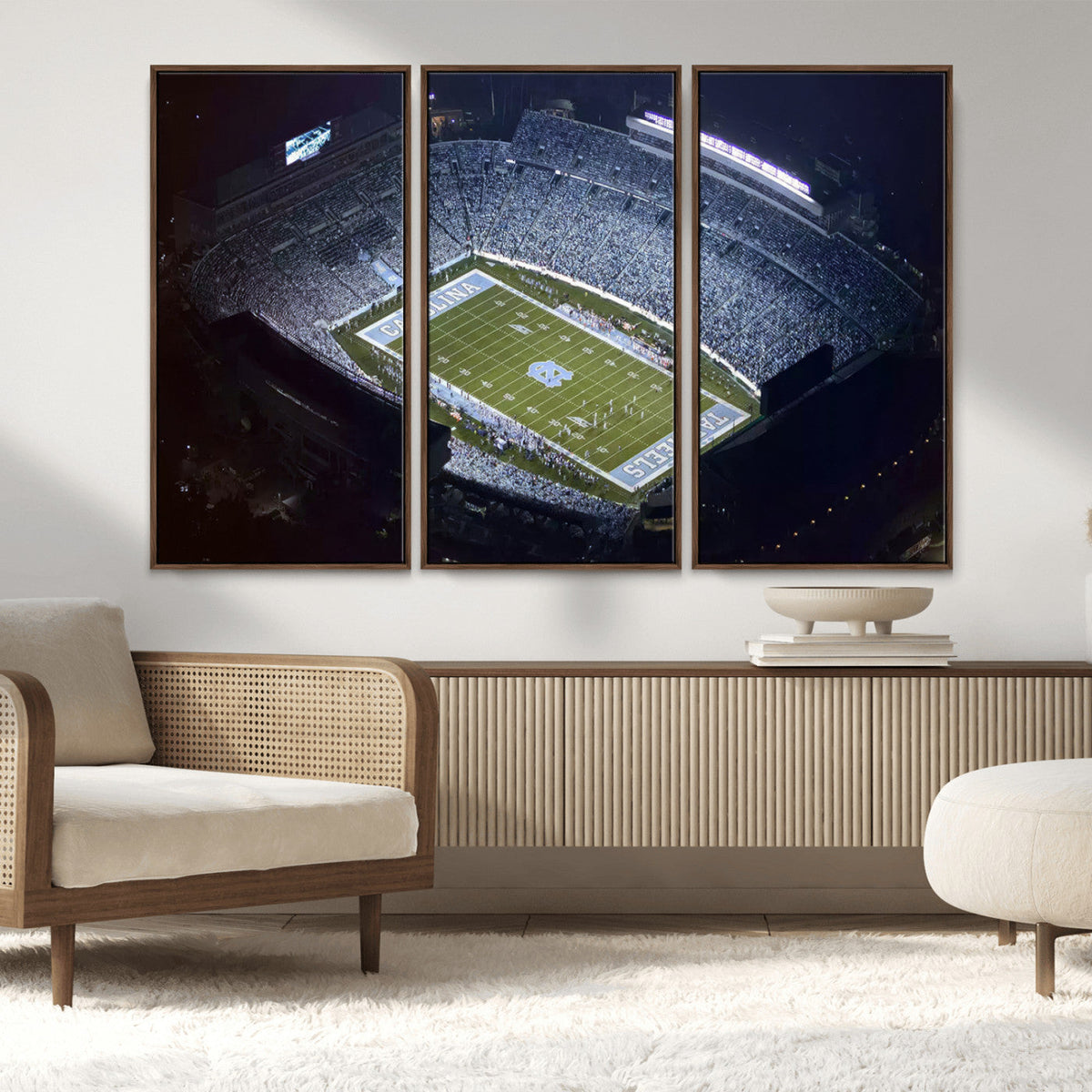 University of North Carolina Tar Heels Football Team Print -