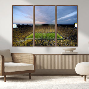 University of Michigan Wolverines Football Team Print - Ann