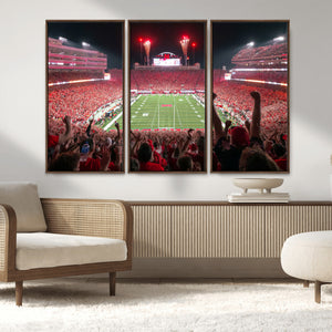University of Nebraska Cornhuskers Football Team Print -