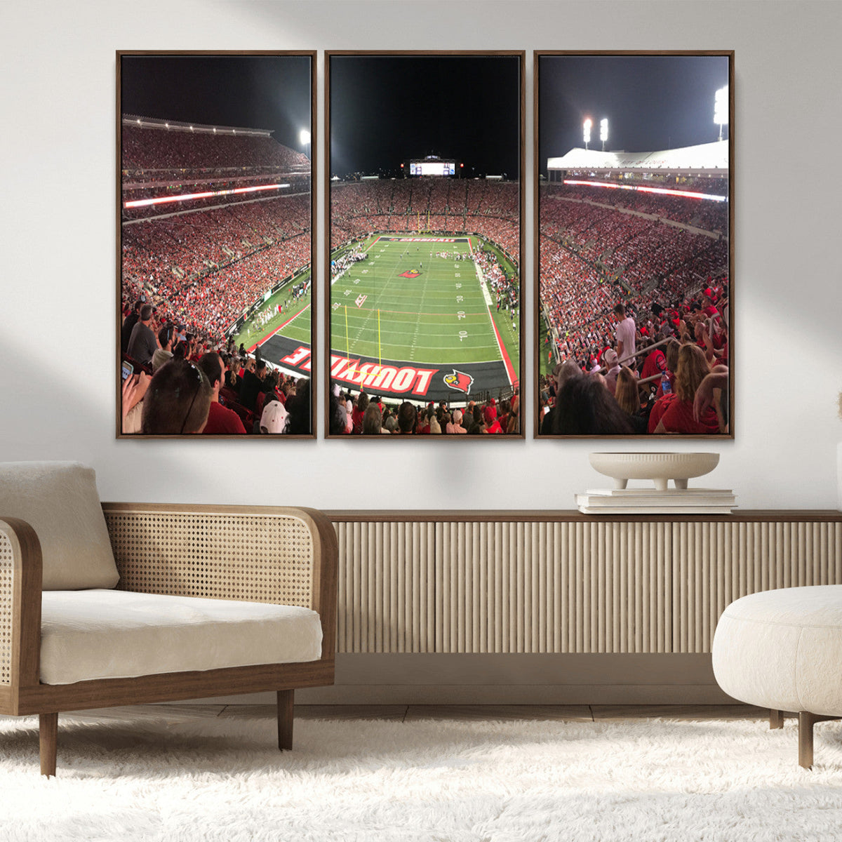 University of Louisville Cardinals Football Team Print -