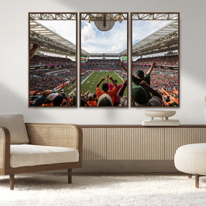 Miami Hurricanes Football Team Wall Art Print - Miami Hard