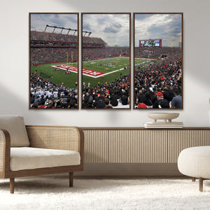 Rutgers Scarlet Knights Football Team Print - SHI Stadium,