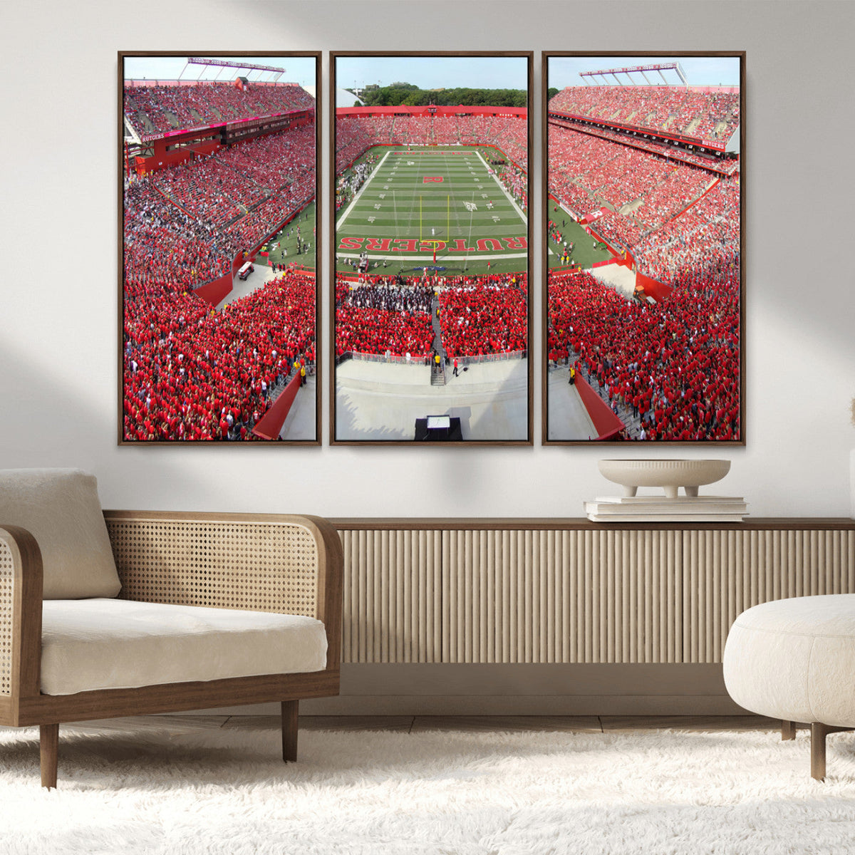 Rutgers Scarlet Knights Football Team Print - Piscataway SHI