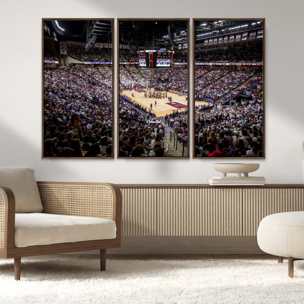 University of Nebraska Cornhuskers Basketball Team Print -