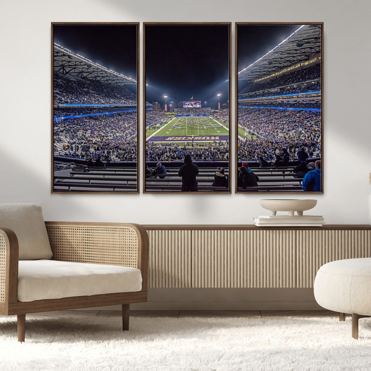 The University of Washington Huskies Football Team Print -