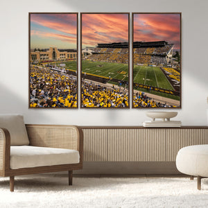 University of Wyoming Cowboys Football Team Print - Laramie