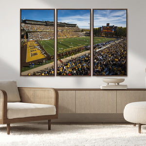 University of Wyoming Cowboys Football Team Print - Laramie