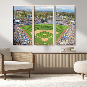 Citi Field Wall Art Print | 3-Panel New York Mets Baseball