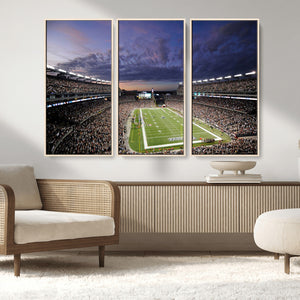 New England Patriots Football Team Print - Foxborough