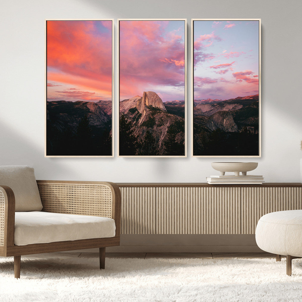 Half Dome Wall Art Canvas Print – Framed Yosemite National