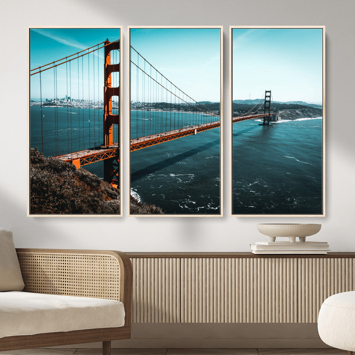 Golden Gate Bridge Wall Art Canvas Print – San Francisco