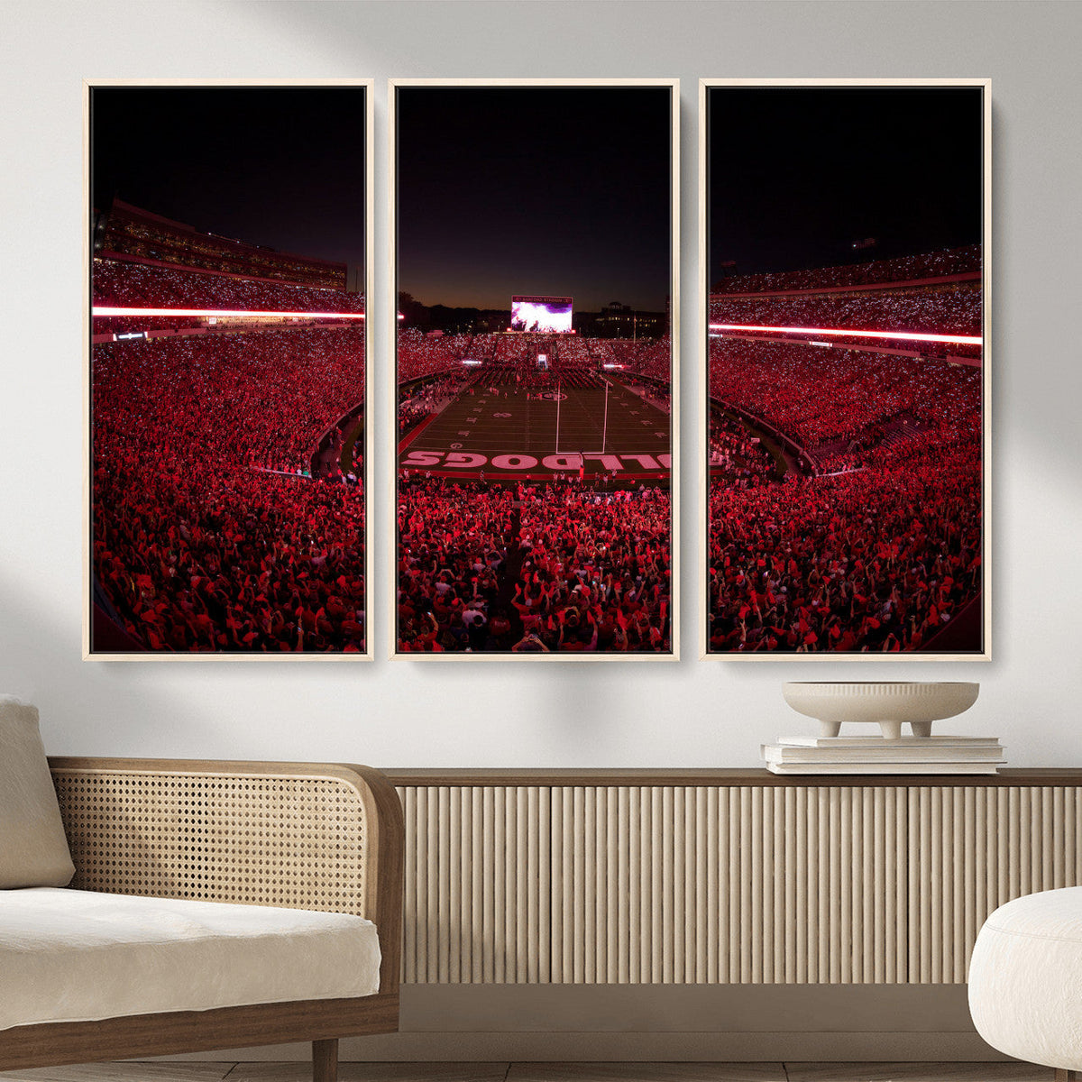 Sanford Stadium Wall Art Canvas Print – Georgia Bulldogs