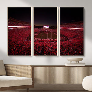 Sanford Stadium Wall Art Canvas Print – Georgia Bulldogs
