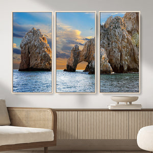 The Arch Cabo San Lucas Ocean Arch Wall Art Canvas Print,