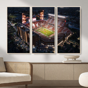 Oklahoma Memorial Stadium - Gaylord Memorial Stadium Wall