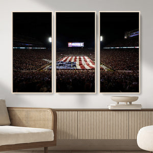 Oklahoma Memorial Stadium Wall Art Canvas Print – Oklahoma