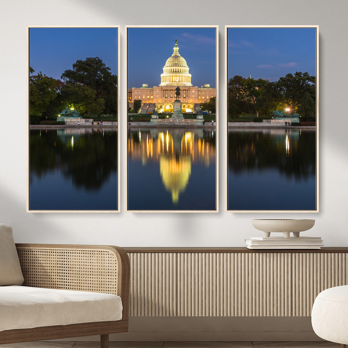 US Capitol Building Wall Art Canvas Print – Washington DC