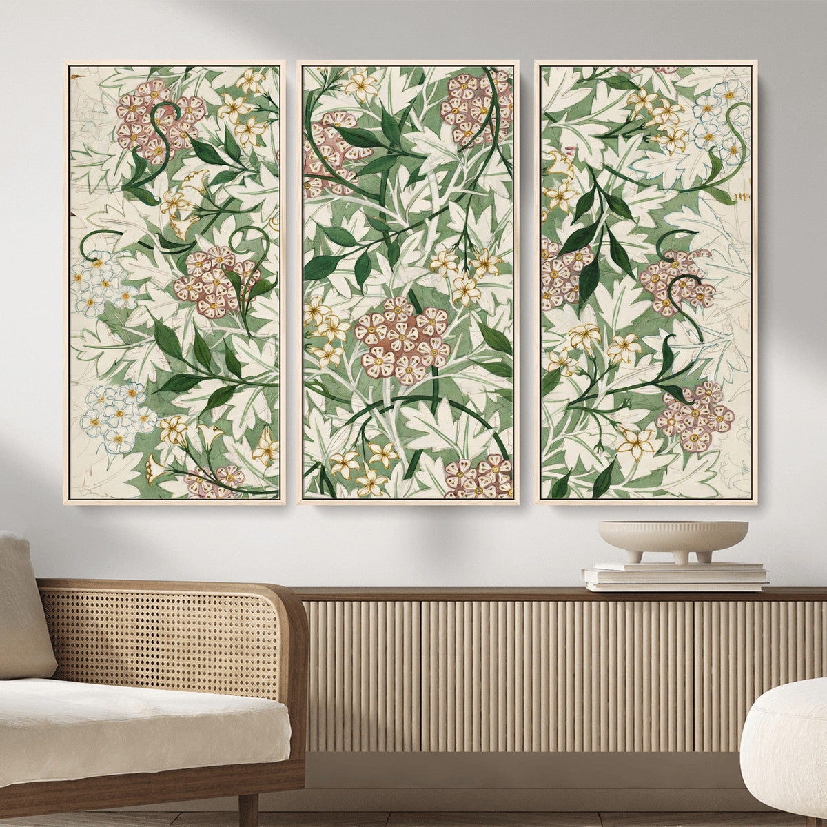 William Morris Jasmine 1872 Canvas Wall Art — Arts and