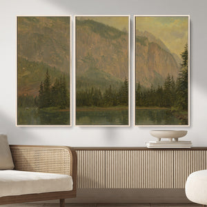 Frederic Edwin Church Hintersee Canvas Print, Hudson River