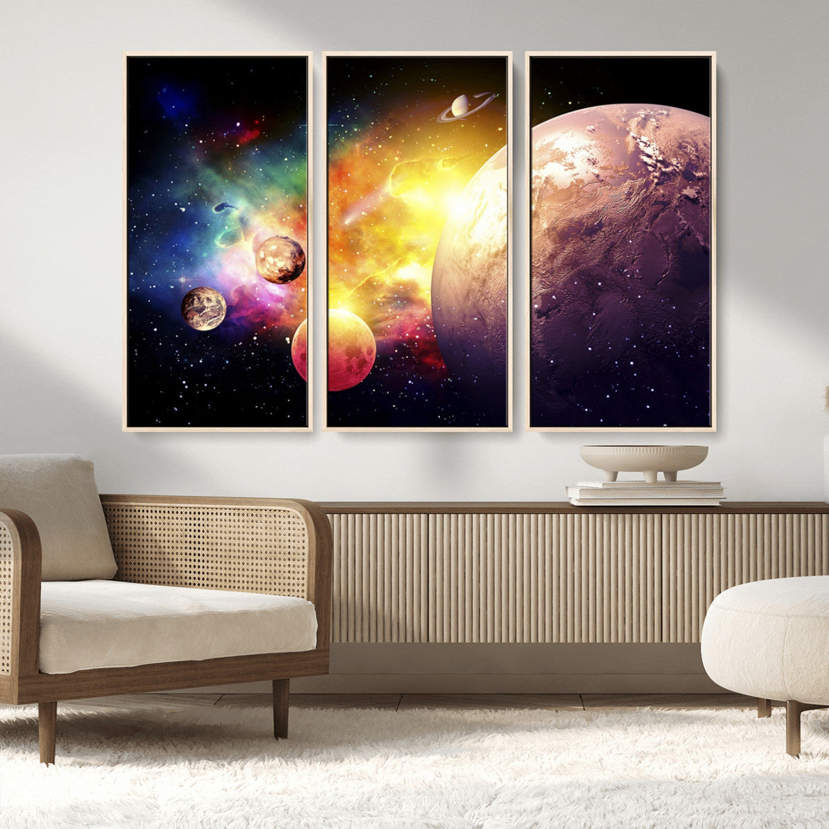 Space and Galaxy Canvas Print