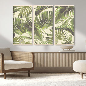 Palm Leaves Canvas Print